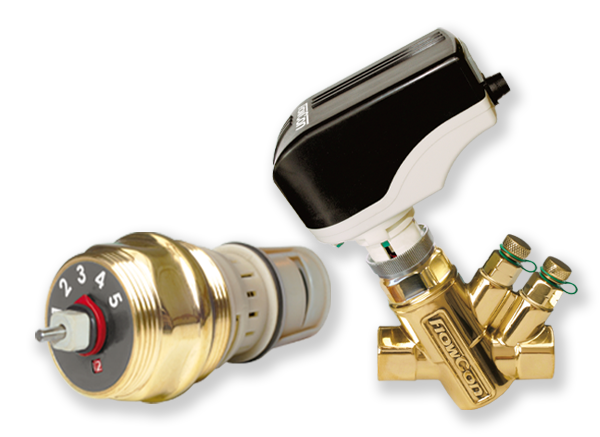 FlowCon GreEQ DN15-25, pressure independent control valve, HVAC