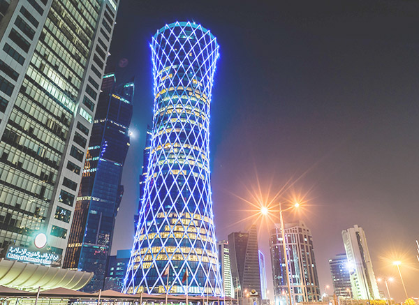 [Translate to Chinese:] FlowCon Project - Tornado Tower, Doha, Qatar